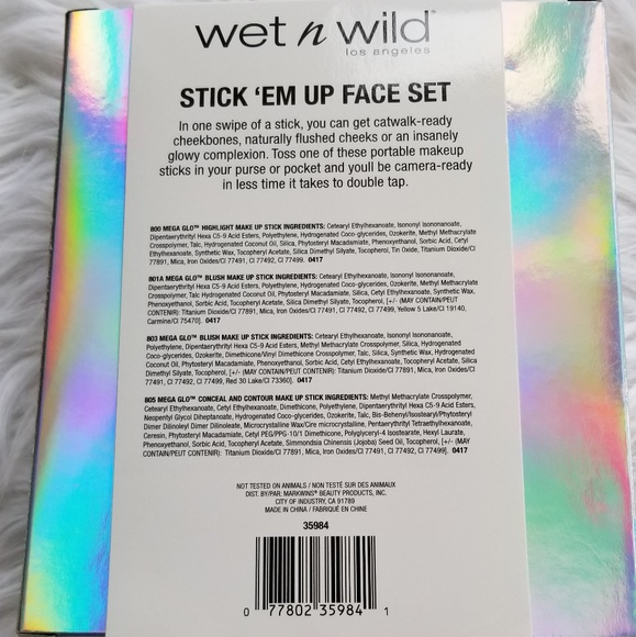 Wet n wild stick 'em up face set ◇1SET◇ - Picture 2 of 2